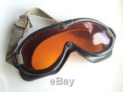 100% Original WW2 US Army Air Force B-8 Flight Goggles