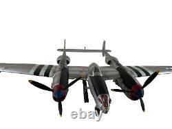 118 21st Century Toys P-38 Lightning Wine, Women & Song WWII D-Day Stripes