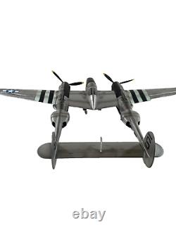 118 21st Century Toys P-38 Lightning Wine, Women & Song WWII D-Day Stripes