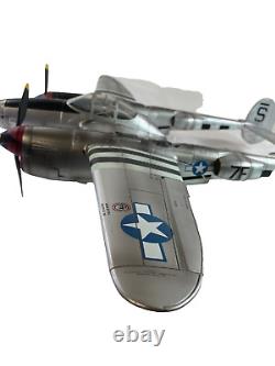 118 21st Century Toys P-38 Lightning Wine, Women & Song WWII D-Day Stripes
