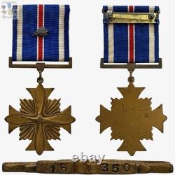 #16350 Wwii Army Air Corps Distinguished Flying Cross Medal Numbered Ww2