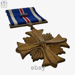 #16350 Wwii Army Air Corps Distinguished Flying Cross Medal Numbered Ww2