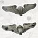 1930's Us Army Air Corps Balloon Pilot Wings Badge 3-1/8 Size Pin-back Pre Wwii