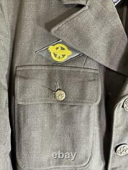 1930's Vintage US Army Air Corps Uniform Dress Coat (Very Rare Find) Size 38R