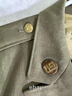 1930's Vintage US Army Air Corps Uniform Dress Coat (Very Rare Find) Size 44R
