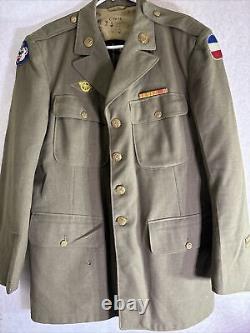 1930's Vintage US Army Air Corps Uniform Dress Coat (Very Rare Find) Size 44R