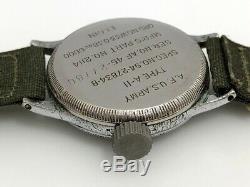 1940's Elgin Military A-11 US ARMY AIR FORCE AF WW2 HACK MOVEMENT ALL ORIGINAL