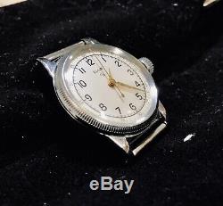 1940's Elgin Military A-11 WW2 Wrist Watch US Army / Air Force 685 18 Jewel