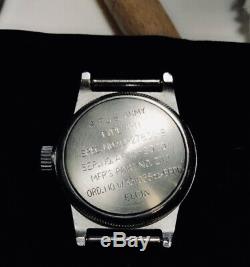 1940's Elgin Military A-11 WW2 Wrist Watch US Army / Air Force 685 18 Jewel