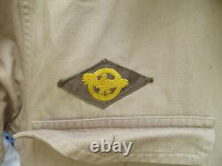 1940's WWII US Army Air Corps Jacket Pants Shirt Hat Medals Pins