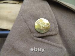 1940's WWII US Army Air Corps Jacket Pants Shirt Hat Medals Pins