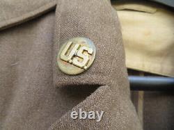 1940's WWII US Army Air Corps Jacket Pants Shirt Hat Medals Pins