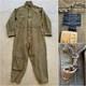 1940s Vtg A-4 US Army Air Force sz 44 Flight Suit Coveralls 40s
