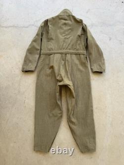 1940s Vtg A-4 US Army Air Force sz 44 Flight Suit Coveralls 40s