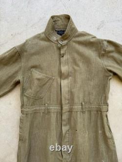 1940s Vtg A-4 US Army Air Force sz 44 Flight Suit Coveralls 40s