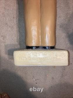 1940s WWII ARMY AIR CORPS FORCES Figurine 27 Tall, Holding USA FLAG & Saluting