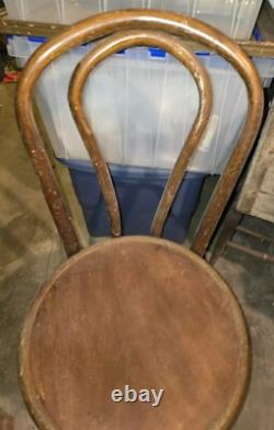 1940s WWII US Army Air Force Wooden Chair East Proc Dis Army Air Forces