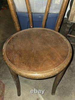 1940s WWII US Army Air Force Wooden Chair East Proc Dis Army Air Forces