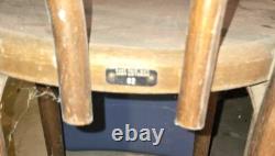 1940s WWII US Army Air Force Wooden Chair East Proc Dis Army Air Forces