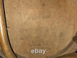 1940s WWII US Army Air Force Wooden Chair East Proc Dis Army Air Forces