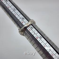 1940s WWII US Army Air Forces Sterling Silver Signet Ring Size 8.5