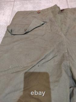 1940s WWII U. S. Army Air Forces Type A-9 Flight Pants Size 40 Alpaca Wool Lined