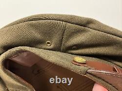 1941 Named WWII US ARMY AIR FORCE NCO ENLISTED MEN CRUSHER FLYING HAT CAP 7 3/8