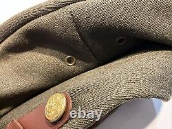 1941 Named WWII US ARMY AIR FORCE NCO ENLISTED MEN CRUSHER FLYING HAT CAP 7 3/8