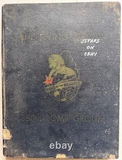 1942 1945 US ARMY AIR CORPS 380th BOMB GROUP WWII YEARBOOK with AIRMAN ROSTER