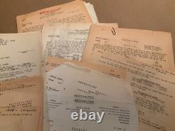 1942-1958 US Military Army Air Corps Pilot WWII Papers Briefcase Lt Stanley Wade