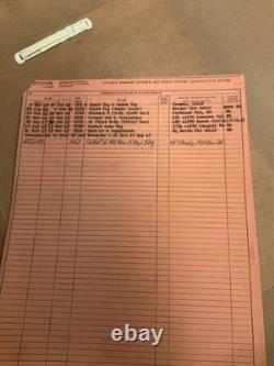 1942-1958 US Military Army Air Corps Pilot WWII Papers Briefcase Lt Stanley Wade
