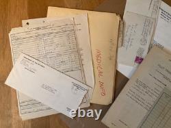 1942-1958 US Military Army Air Corps Pilot WWII Papers Briefcase Lt Stanley Wade
