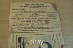 1943-45 WWII Photo ID Folder/PILOT Flying CARD-INSTRUCTOR C-46ARMY AIR CORPS