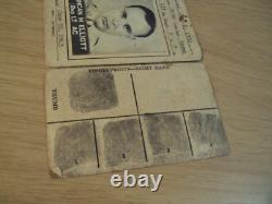 1943-45 WWII Photo ID Folder/PILOT Flying CARD-INSTRUCTOR C-46ARMY AIR CORPS