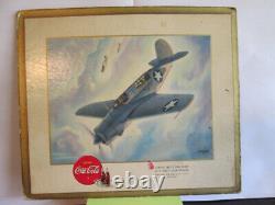 1943 Coca-Cola WWII U. S. Army-Air Force/U. S. Navy Poster Boards, William Heaslip