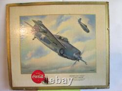 1943 Coca-Cola WWII U. S. Army-Air Force/U. S. Navy Poster Boards, William Heaslip