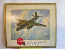 1943 Coca-Cola WWII U. S. Army-Air Force/U. S. Navy Poster Boards, William Heaslip