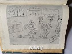 1943 DOWN UNDER WW-II US Army Air Force AAF YEARBOOK AUS. & New Guinea