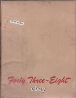 1943 Deming Army Air Force Aaf Bombardier School Wwii Yearbook, 43-8, Deming, Nm