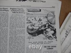 1943 Peterson Field Army Air Base Newspaper Lot of 22 WWII AAF Colorado Springs