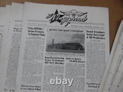 1943 Peterson Field Army Air Base Newspaper Lot of 22 WWII AAF Colorado Springs
