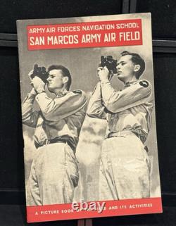 1943 San Marcos Texas Army Air Field Forces Navigation School Yearbook WWII 20B