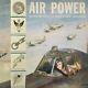 1943 US AIR FORCE Illustrated LOOK Magazine Insignia WWII Silhouettes Art Planes