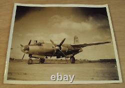 1943 WWII US Army Air Corp PHOTOMartin B-26 Marauder BOMBER Phillipines