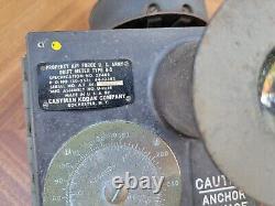 1944 WWII U. S. Army Air Force Bomber B5 Bomb Drift Meter 27402 Eastman Kodak