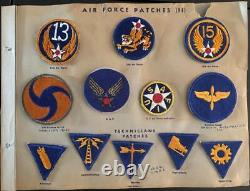 1945 Jeanette Sweet Coll Patch #604 General Headquarters Army Air Force Reversed