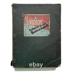 1945 WWII Army Air Force NAVIGATORS' INFORMATION FILE Original Restricted
