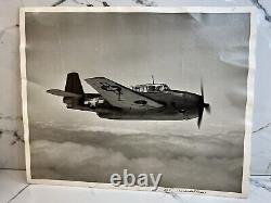 1945 WWII Military Plane Photo by Army Air Forces Restricted Official Photograph