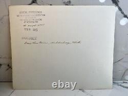 1945 WWII Military Plane Photo by Army Air Forces Restricted Official Photograph