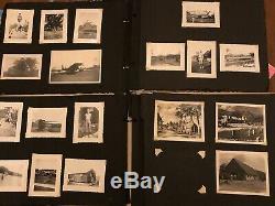 1945 WWII Pacific Theatre Guam Army Air Corps Postmark Photo Album 120 Snapshots